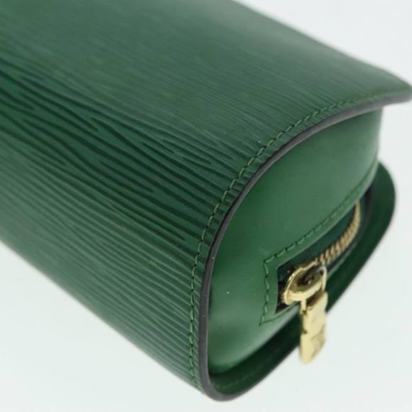 LOUIS VUITTON Epi Dauphine PM Cosmetic Pouch Green M48444 LV Auth 92025 - Picture 16 of 16